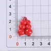 Adesivos de Personagens de Fogos de Artifício de Ano Novo, Acessórios de Resina de Peixe Koi, Cola Cremosa para Capa de Celular DIY, Ímã de Geladeira, Materiais para Presilha de Cabelo