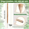 Soporte de Cuerda de Cáñamo y Palo de Palma de Coco para Estilismo DIY Transfronterizo, Doblable y Moldeable, para Plantas Verdes, Jardinería, Trepar, Alambre Deformable