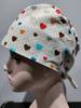 Gorro de Quirófano Gorro de Doctora Algodón Puro Estampado Gorro de Quirófano Estomatología Botón de Presión Palabra UCI Gorro de Enfermera