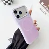 Funda para Teléfono Móvil Adecuada para Iphone17Promax Silicona Líquida Dos Tonos Succión Magnética Apple 16 Anticaídas 15 Cubierta Protectora 14
