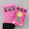 Suficientemente Afluente para Gastar en Joyería de Oro Puro 999 Flor de Durazno, Adornos de Flor Eterna Dorada, un Regalo de San Valentín para Tu Novia