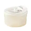 Deshidratador manual de verduras para uso doméstico, centrifugador manual de ensaladas, máquina manual para secar verduras de cocina, herramienta práctica para lavar y escurrir verduras
