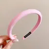 Faixa de Cabelo Versátil Estilo Coreano com Design Fofo e Doce, Presilha de Cabelo Tiara Antiderrapante Fashion e de Alta Qualidade