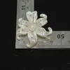 Nuevo Estilo Perla Pura Hecha a Mano Estampado de Estrella Flor de Iris Zapato de Madera DIY Hecho a Mano Accesorios para el Cabello Fábrica Mayorista