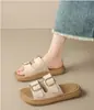 Sandalias de Suela Gruesa para Mujer, Nuevo Estilo Verano 2026, Suela Suave, Ligeras, de Playa, Mocasines Medios Birkenstock