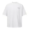 Camiseta Casual Retro de Manga Curta Yidao Vintage 2026 Verão Tendência Americana, Caimento Solto, Gola Redonda Simples