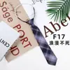 Corbata JK Original Estilo Japonés Uniforme de Preparatoria Femenino Estilo Preppy Corbata Floja Gratis Cuadros Estudiante Femenina Hoshino Baizui