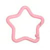 Hebilla de Resorte de Aleación con Forma de Corazón Pintado de Colores Hebilla de Equipaje Llavero de Estrella DIY Accesorios de Cuentas Venta al por Mayor