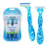 Lâmina de Barbear Feminina Pearl Max Lâmina de Três Camadas Tira Lubrificante Lâmina de Barbear para Depilação do Corpo Inteiro Lâmina de Barbear