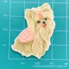 Peluche Lindo de Cachorro de Dibujos Animados Parche Acrílico Accesorios para Pasadores DIY Joyería Hecha a Mano Insignia Imán para Refrigerador Venta al por Mayor