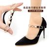 Cadena de Zapato Larga de Aleación de Alta Calidad Incrustada con Diamantes Perla Decorativa para Bolso Calzado Funda de Teléfono Bolsa de Material Accesorios