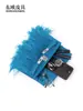2026Kl Piel de Avestruz con Plumas de Avestruz Bolso de Hombro para Mujer Cuero Genuino Diseño de Nicho Bolso Kelly Moda Urbana