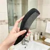 Pente oco para controle de oleosidade e remoção de caspa, pente massageador de cabelo sem enxágue, pente de energia para controle de oleosidade, pente de limpeza para remoção de oleosidade e caspa do couro cabeludo