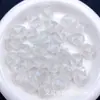Novo cubo d'água luminoso estrelado fosco de acrílico contas penduradas material para acessórios de pendurar no carro DIY feitos à mão