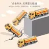 Conjunto de Veículos de Construção para Crianças Simulação: Escavadeira, Trator, Guindaste, Pá-carregadeira, Modelo de Carro de Liga, Carro Pequeno 1-3-5