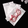 Bolsa nacarada 9*15 bolsa de hueso yin y yang bolsa de embalaje para cable de audífonos cable de datos bolsa autosellable de película nacarada bolsa de plástico para joyería