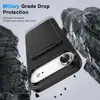 Transfronterizo Nuevo Producto Iphone17Air Holder de Tarjeta Mate 16 Funda para Teléfono Móvil 15Pro Anti-Arañazos 14 Cubierta Protectora para Teléfono Móvil