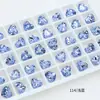 Pedras de Strass para Nail Art em Formato de Coração Geométrico de 10mm, Strass Pontiagudos K9 Coração Pêssego Brilhante Dongzhou, Acessórios para Nail Art Estilo Doce e Cool