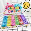 48 na bolha de donut cola de cristal lama M cola descompressão brinquedo bolha lama rede vermelha bolha cola descompressão
