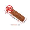 Preservativo de silicona líquida con forma de diente de lobo, preservativo para pene masculino, preservativo de cristal de simulación portátil, fabricante de productos eróticos, venta transfronteriza.