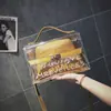 Fábrica de bolsas del norte bolsa pequeña directa para mujer bolsa de gelatina bolsa de mujer transparente verano ins bolsa bandolera bolso de hombro