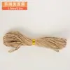 Corda de Cânhamo Corda de Algodão Feita à Mão 5m / 10m / 20m Transfronteiriça Nova Pingentes Decorativos Etiquetas Cordas para Pendurar Acessórios Têxteis Roupas