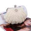 Bolso de Noche de Perlas, Pequeño Bolso de Mano de Fiesta Estilo Chanel, Vestido de Noche, Bolso de Noche de Perlas Estilo Chanel de Venta Caliente Transfronteriza
