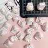 Acessórios de Arte para Unhas Cartoon de Gato e Animais Pequenos para Crianças, Presilhas de Cabelo para Unhas, Brincos, Acessórios de Árvore para Dedos DIY Feitos à Mão