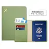 Maletín de Cuero PU con Bordes Aceitados Transfronterizo para Viajes al Extranjero Funda Protectora para Pasaporte Portapasaportes Funda Cubierta Fabricante Bolsa para Pasaporte