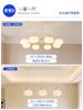 Lustre para Sala de Estar Luz Principal Moderno Simples Atmosférico Francês Creme Abóbora Nuvem Quarto 2025 Novo Iluminação Zhongshan