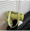Bolsos de Mujer Transfronterizos de Moda, Bolso Baguette Almohada Niche Elegante para Axila, Bolso de Hombro Versátil para Viajes al Trabajo de Estilo Dulce Moderno