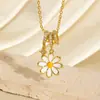 Colar Cruzado Novo Estilo Luxo Leve Esmalte Gota Diamante Cravejado Coração Futebol Flor Nicho Alto Padrão Versátil Corrente para Suéter DIY