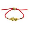 Joyería Año Nuevo del Zodíaco Pixiu Pulsera de Cuerda Roja Oro Arena Vietnamita Transferencia Pulsera de Pareja Dropshipping