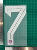 25-26 Coleção Casa Bayern Roupa Adulto Camisa A+ Número Letra Número Transferido por Calor Adesivo Transferido por Calor Camisa