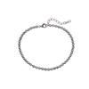 Pulsera de plata de ley S925 con diseño de ciervo, estilo antiguo, vintage, con personalidad, de plata rota, para hombre y mujer, a la moda, combina con todo.
