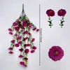Dropshipping Transfronterizo Amazon Temu Eucalipto Artificial Gloria de la Mañana Colgante de Pared Enredadera Decorativa Decoración de Jardín Exterior