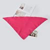 Toalla triangular de algodón puro de color liso para llevar a domicilio, babero para mascotas, toalla para babas de perro y gato, toalla triangular navideña para mascotas