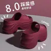 Pantuflas de Verano para Mujer con Tacón Alto para Exteriores 2026 Nuevo Modelo Sandalias de Tacón Alto con Suela Gruesa Chanclas de Playa Eva para Aumentar la Altura