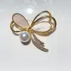 Broche de Concha Natural Borboleta Nicho Anti-Exposição Alfinete de Pérola Liga Pin de Corsage Pronto para Uso Atacado Acessórios de Vestuário