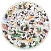 50 Adesivos de Panda Desenho Animado Panda Original Caderno Capa de Celular Adesivos Decorativos à Prova d'Água DIY Atacado
