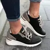 2021 Nova Estação Independente Atacado Casual Tênis Feminino Cadarço Flor Queimada Plataforma Tamanho Grande Sapatos Individuais