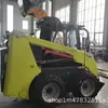 Cargador Compacto de Orugas, Una Máquina con Múltiples Accesorios, Carretilla Elevadora de Tracción en las Cuatro Ruedas, Pequeña de Ingeniería, Cría, Agrícola, Multifuncional Micro