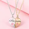 Conjunto a Juego Transfronterizo Europeo y Americano para Madre e Hija Colgante Magnético de Aleación Esmaltada Regalo del Día de la Madre Joyería al por Mayor desde el Fabricante