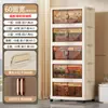 Armario de Almacenamiento Plegable Multifuncional de Múltiples Capas Engrosado para Hogar, Sala de Estar, Dormitorio, Renta, Ropa, Bocadillos, Libros, Juguetes