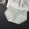 Saia Xiaolan Y013 Fresca e Artística Cintura Média Modal Roupa Íntima Feminina Macia e Delicada Ajustada ao Corpo Alta Elasticidade Algodão Puro Forro