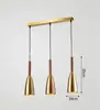 Lustre de sala de jantar três cúpulas luminária de mesa de jantar moderna balcão de bar pequena simples criativa nórdica led sala de jantar atacado luminária iluminação