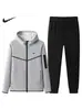 Ropa para Hombre Transfronteriza Primavera 2025 Traje Deportivo Casual para Exteriores Sudadera con Capucha para Correr Cardigan Pantalones de Manga Larga Conjunto de Dos Piezas