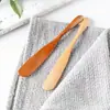 Espátula de Madeira Estilo Japonês Raspador de Bolo Faca de Sobremesa Doméstica Faca para Recheio de Pastel Faca de Recheio Utensílios Fabricante Atacado
