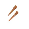 4.5 Pinza de Pato de Color Único 5.5 Pinza de Pato de Color Único Pinza de Pato de Metal Brillante Sin Rastro para Lavado Facial de Maquillaje