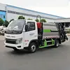 Caminhão Compactador de Lixo, Caminhão de Coleta de Lixo de Nova Energia, Caminhão de Compactação e Reciclagem de Lixo, Fábrica de Caminhões de Coleta de Lixo Urbano